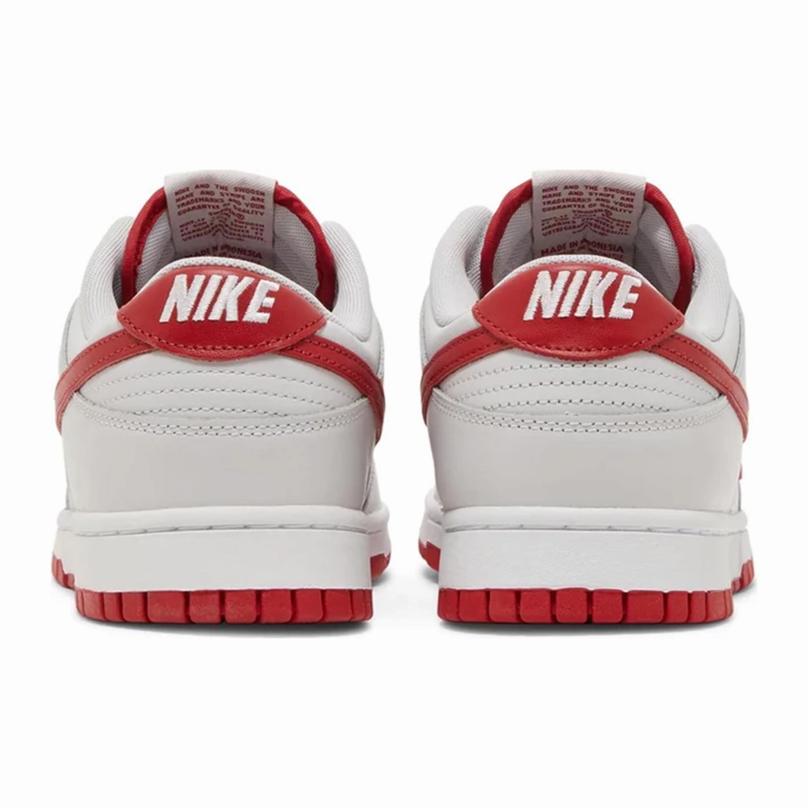 Nike Dunk Low, Vast Grey Varsity Red Sneaker Repairs