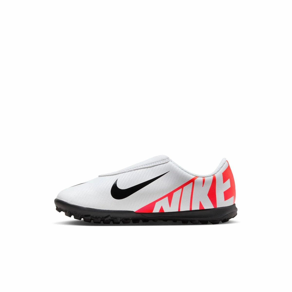 Outfield Play Quick Fit Nike Junior Mercurial Vapor 15 Club TF Turf PS (V) Soccer Cleat - Bright Crimson/White/Black