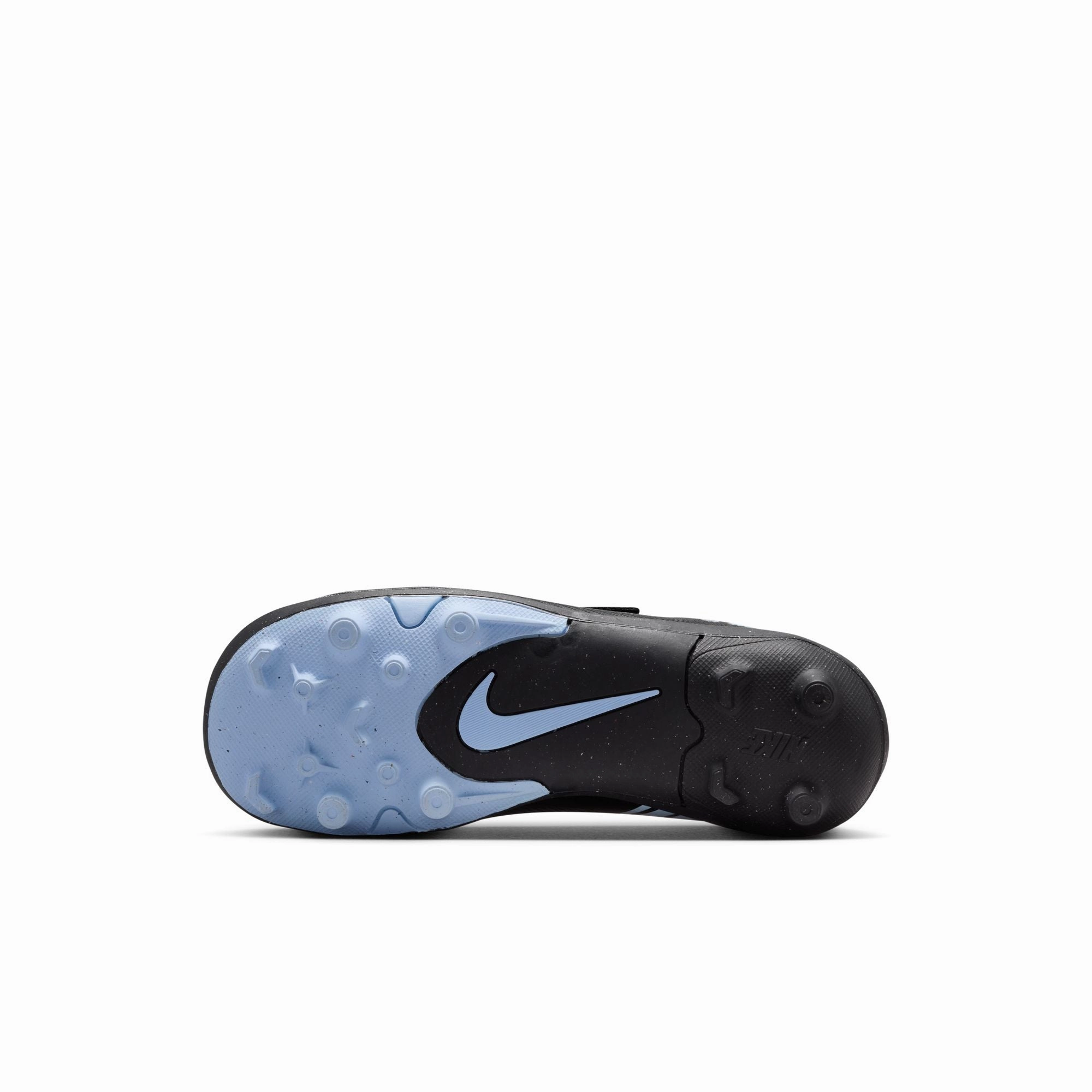 Nike Junior Mercurial Vapor 16 Club MG Multi Ground PS (V) Soccer Shoes- Black/Ice Blue traction - technology