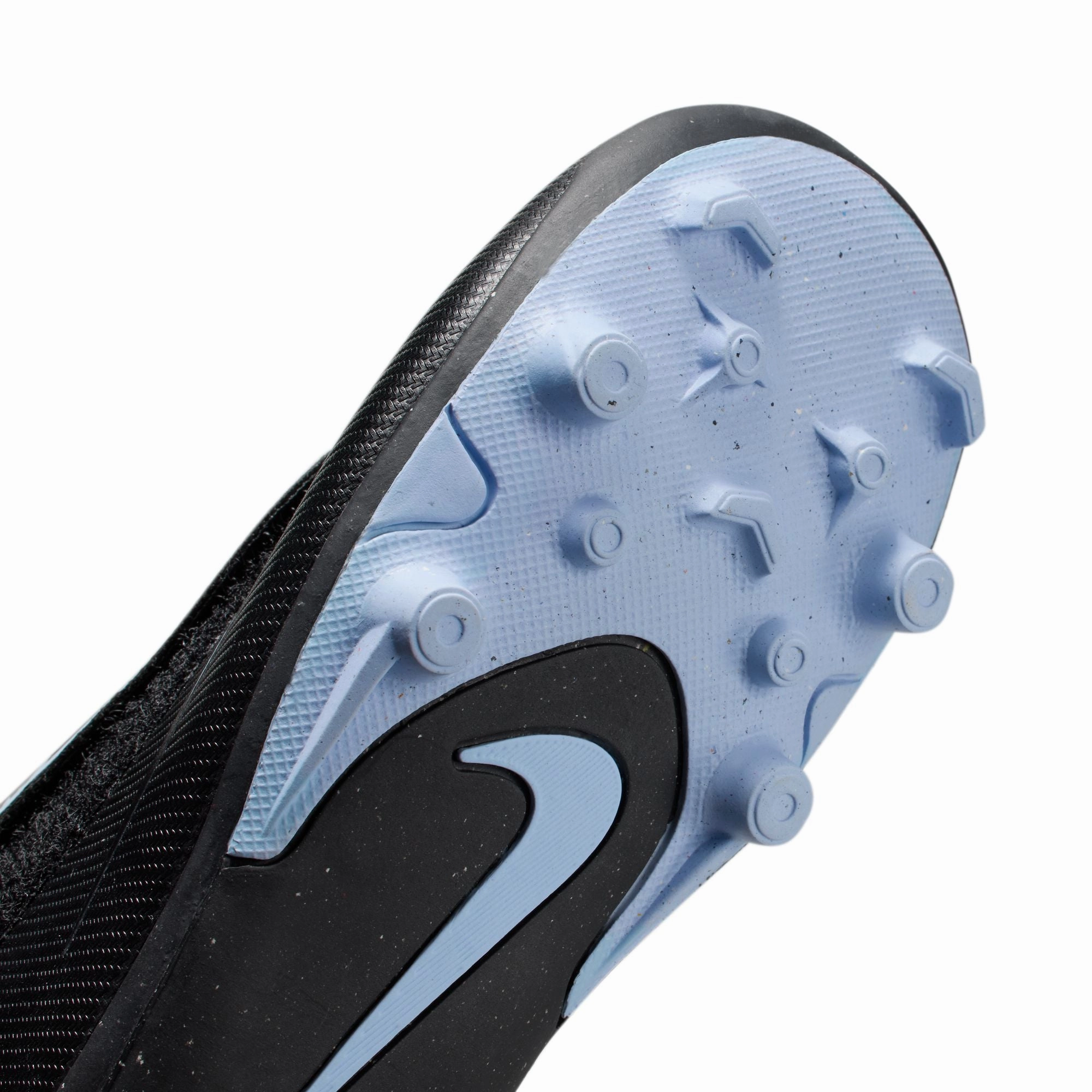 running for a way to stay fit Nike Junior Mercurial Vapor 16 Club MG Multi Ground PS (V) Soccer Shoes- Black/Ice Blue