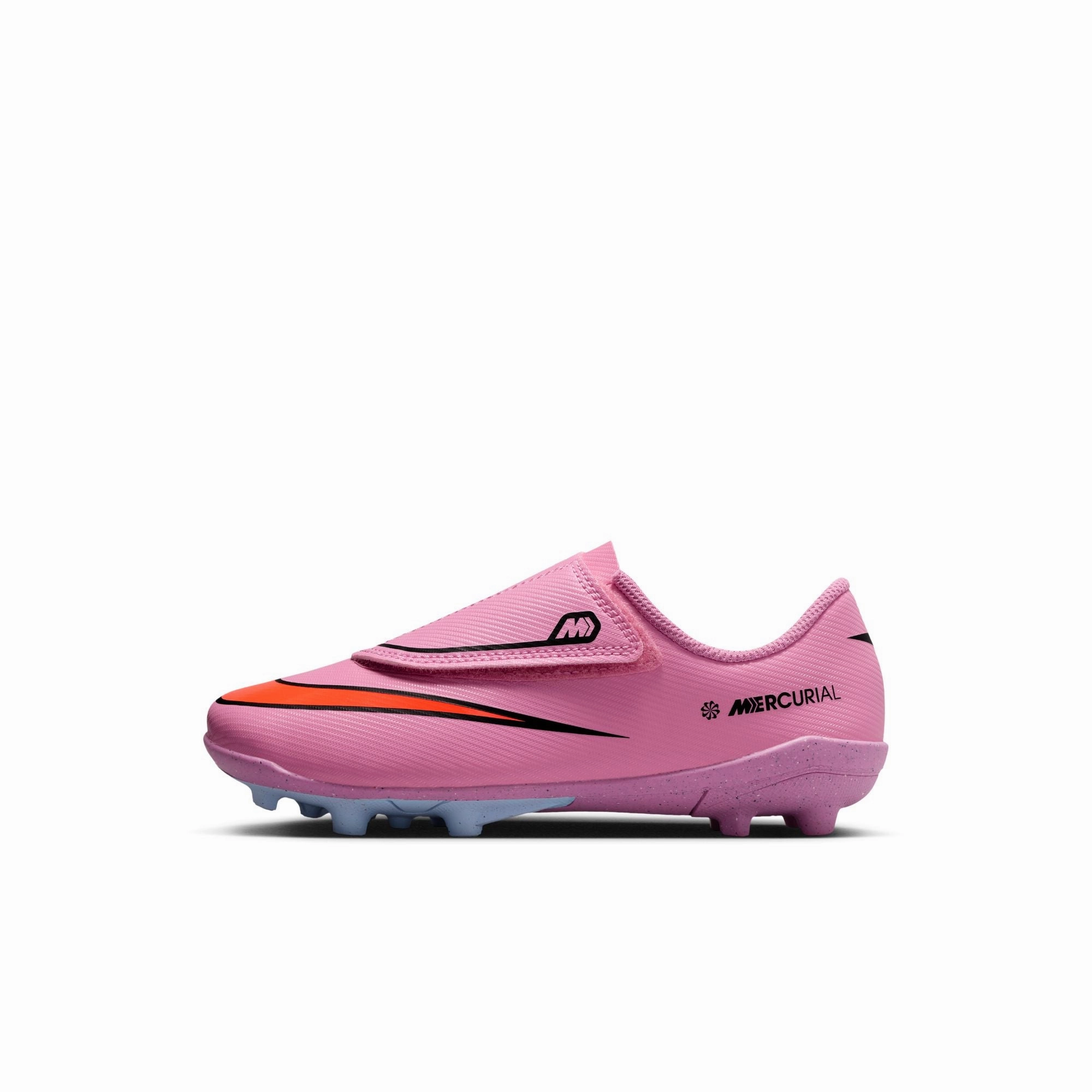 Nike Junior Mercurial Vapor 16 Club MG Multi Ground PS (V) Soccer Shoes- Magic Flamingo/Black-Total Crimson fall running