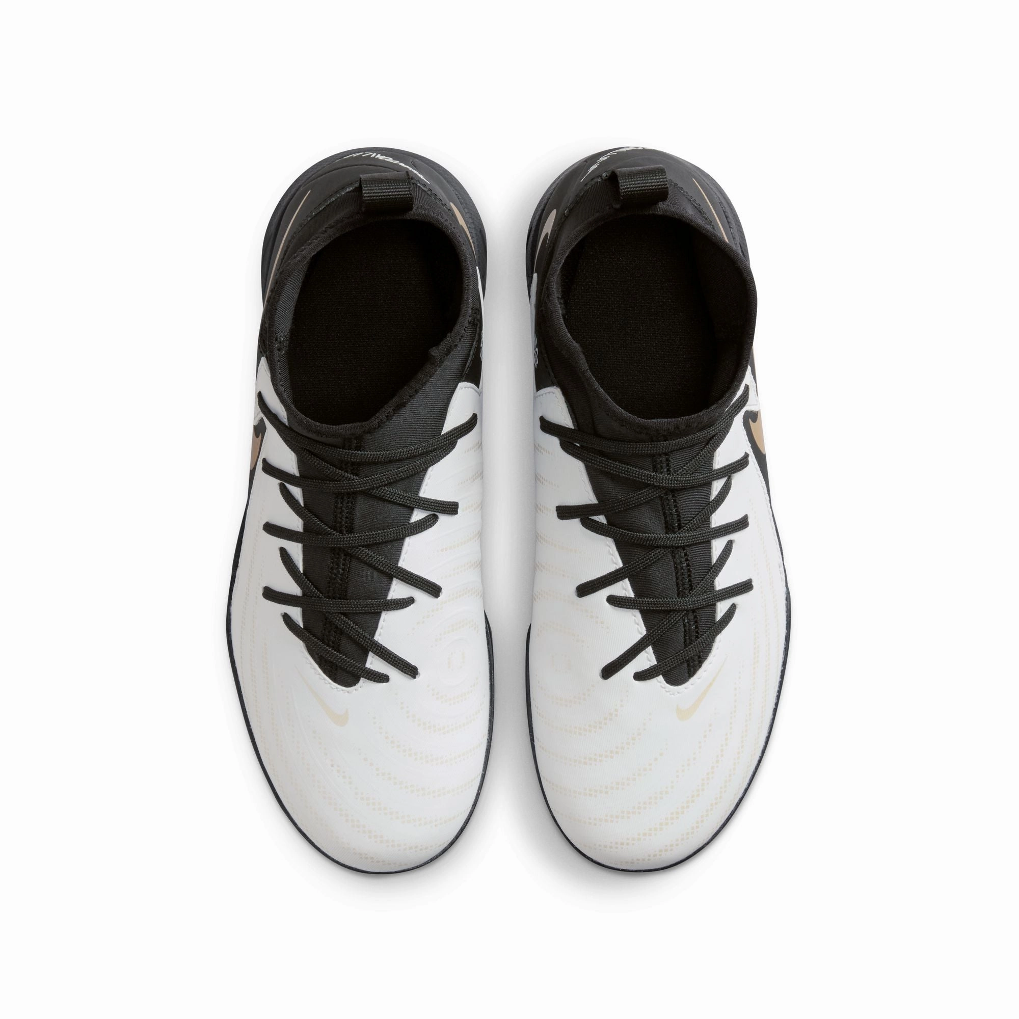 Nike Junior Phantom II Academy TF Turf Soccer Cleats - Lemonade/ Black Speed Tap