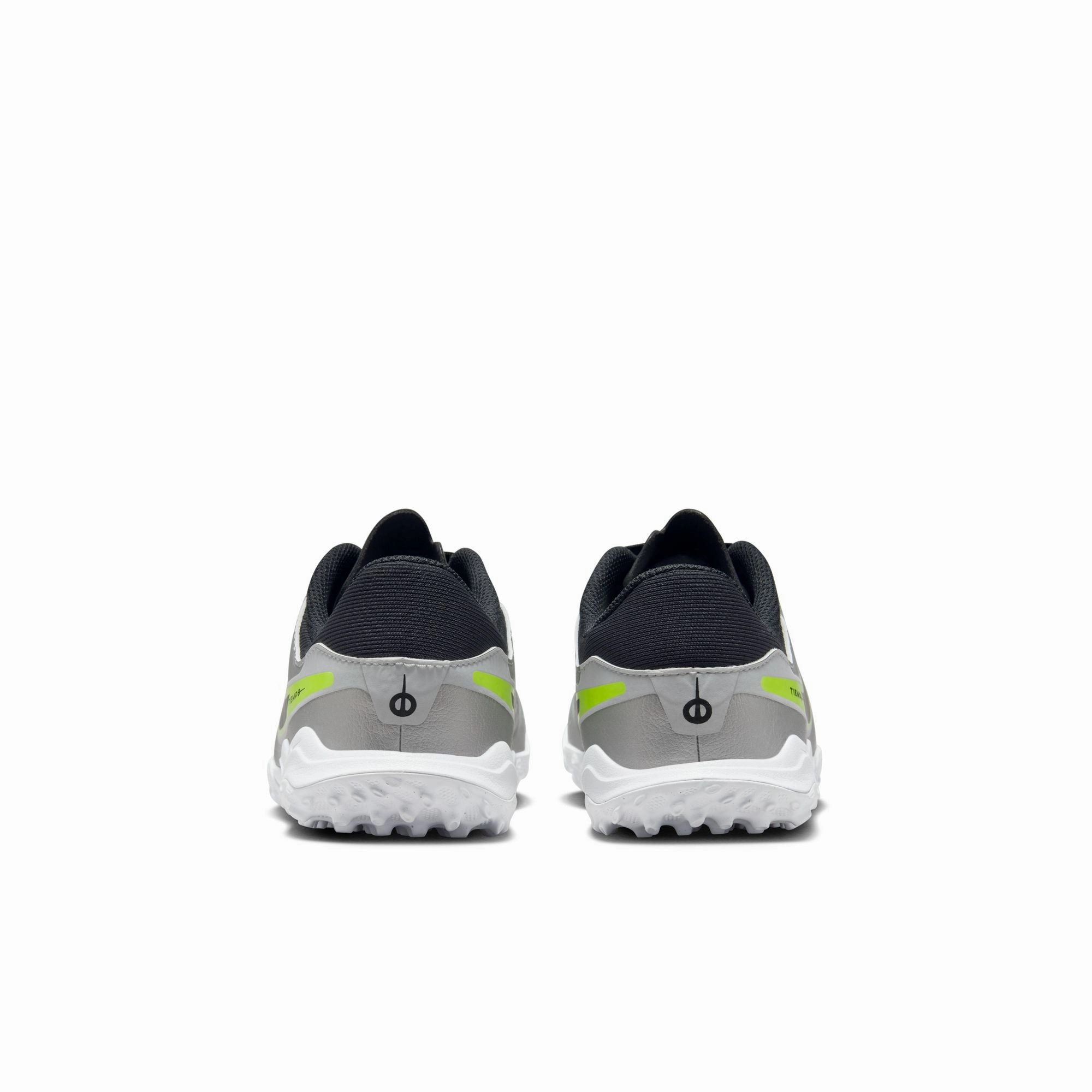 Course Movement Running Track Nike Junior Tiempo Legend 10 Academy TF Turf Soccer Shoes - Metallic Silver/ Black Volt