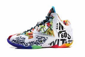 Reactive Rebound Vibration Dampening Tech Nike LeBron 11 "What The"