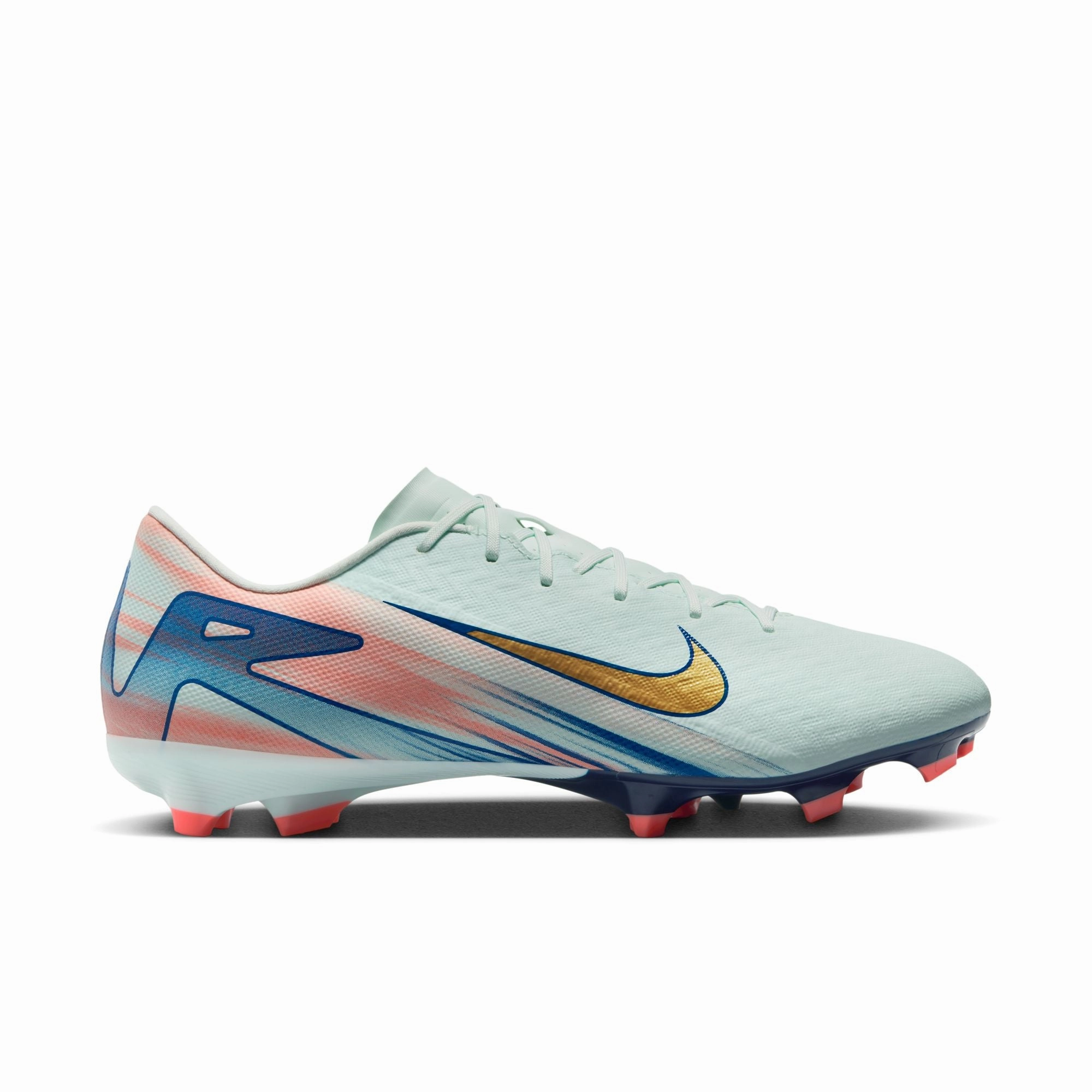 Comfort Foot Nike Mercurial Vapor 16 Academy MDS FG Firm Ground Soccer Cleats- Barely Green/MTLC Coin