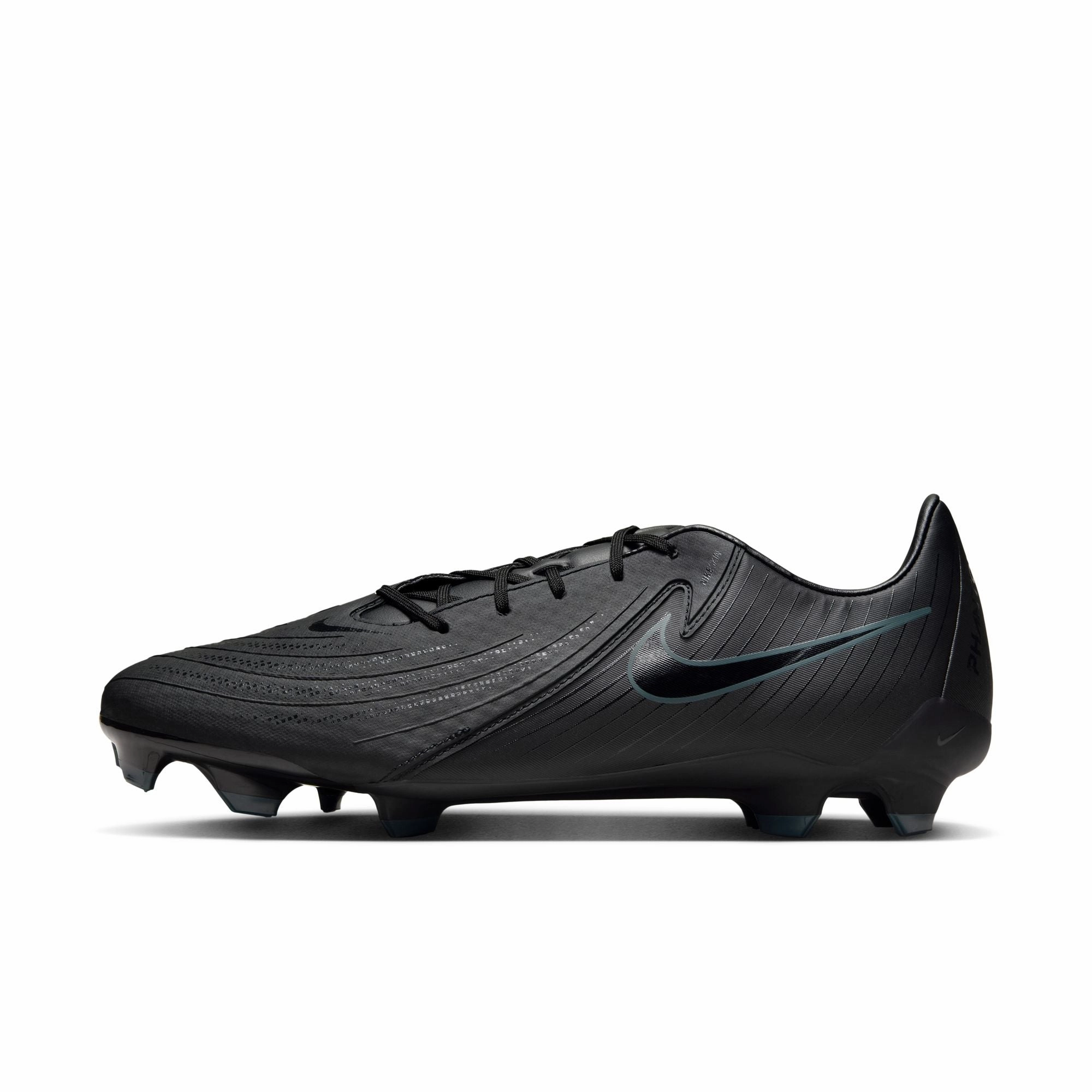 Nike Phantom GX Academy FG Firm Ground Soccer Shoes - Black Deep Jungle Training Edge Flexible Fit