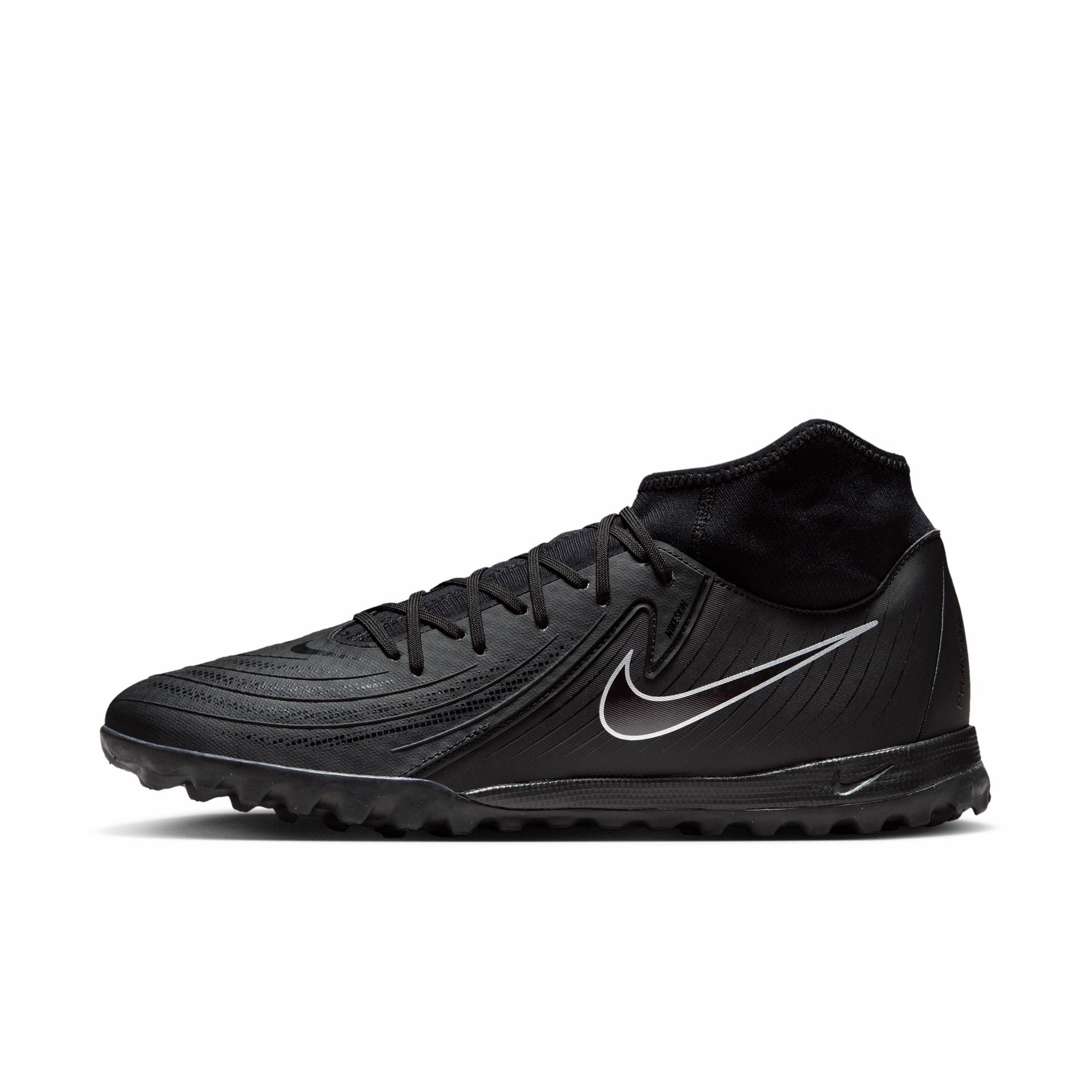Defender Role Stability control Nike Phantom Luna II Academy TF Turf Soccer Shoes - Black