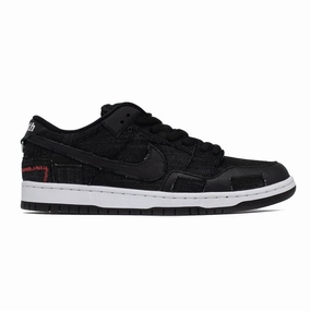 Nike SB Dunk Low, Wasted Youth Black Denim Moisture Wicking Linings