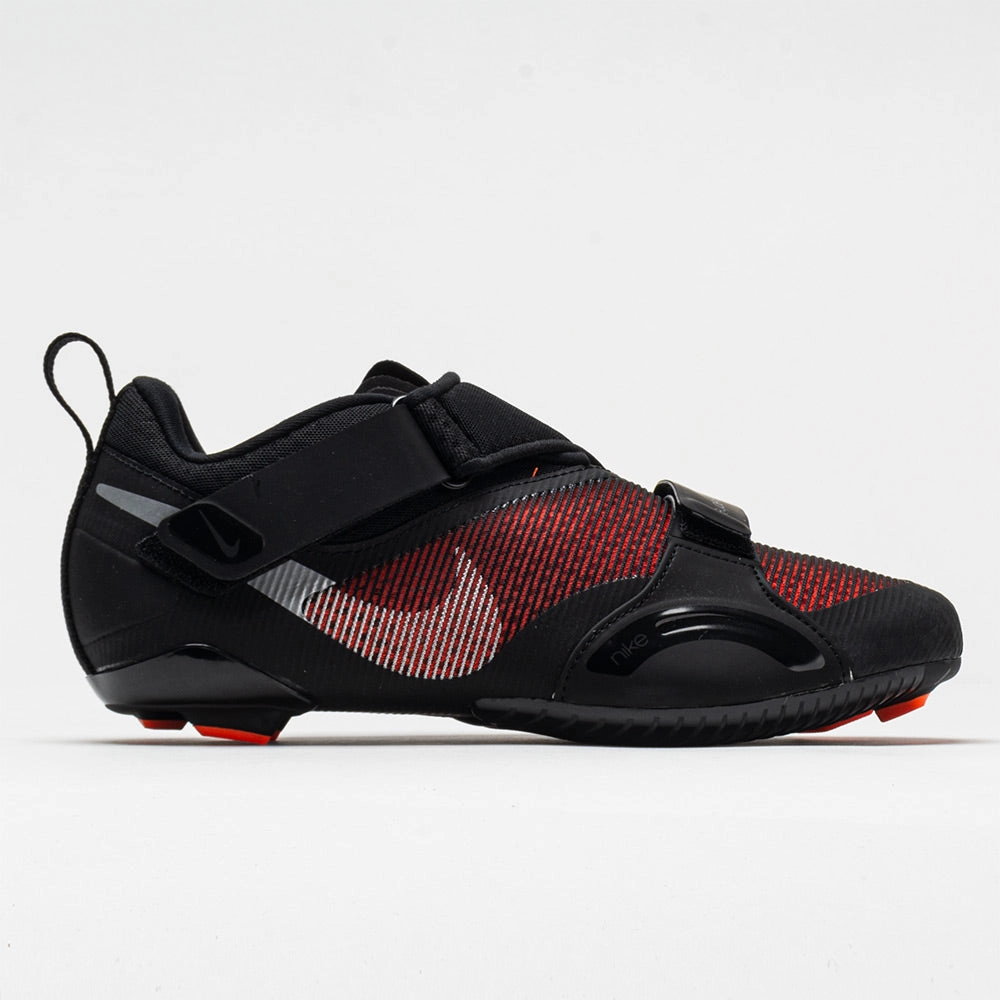 Nike SuperRep Cycle Women's  Black/Metallic Silver/Hyper Crimson aluminum - reinforced shoes