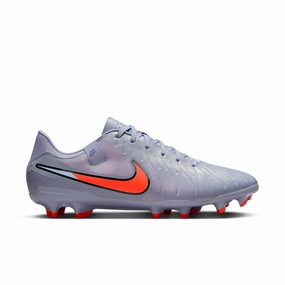Traction Zone Nike Tiempo Legend 10 Academy FG Firm Ground Soccer Cleats - Blue Eclipse/ Black