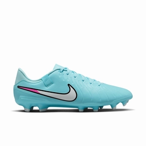 Sturdy Build Nike Tiempo Legend 10 Academy FG Firm Ground Soccer Cleats - Copa/White