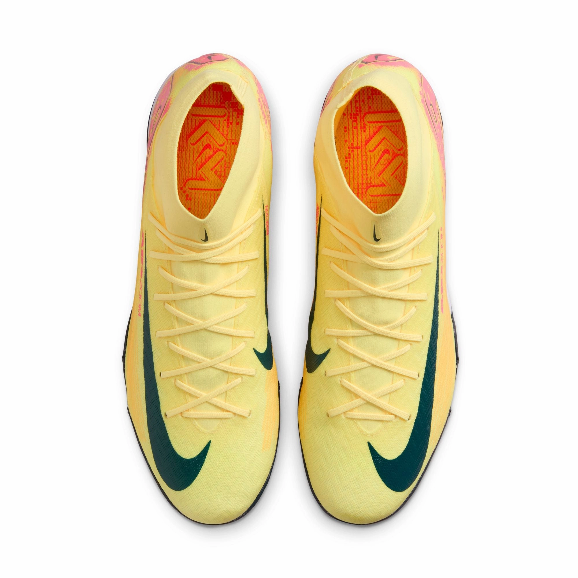 Nike Zoom Mercurial Superfly 10 Academy TF Turf Soccer Shoes- Laser Orange/ Armony Navy Run Boost Ankle Comfort
