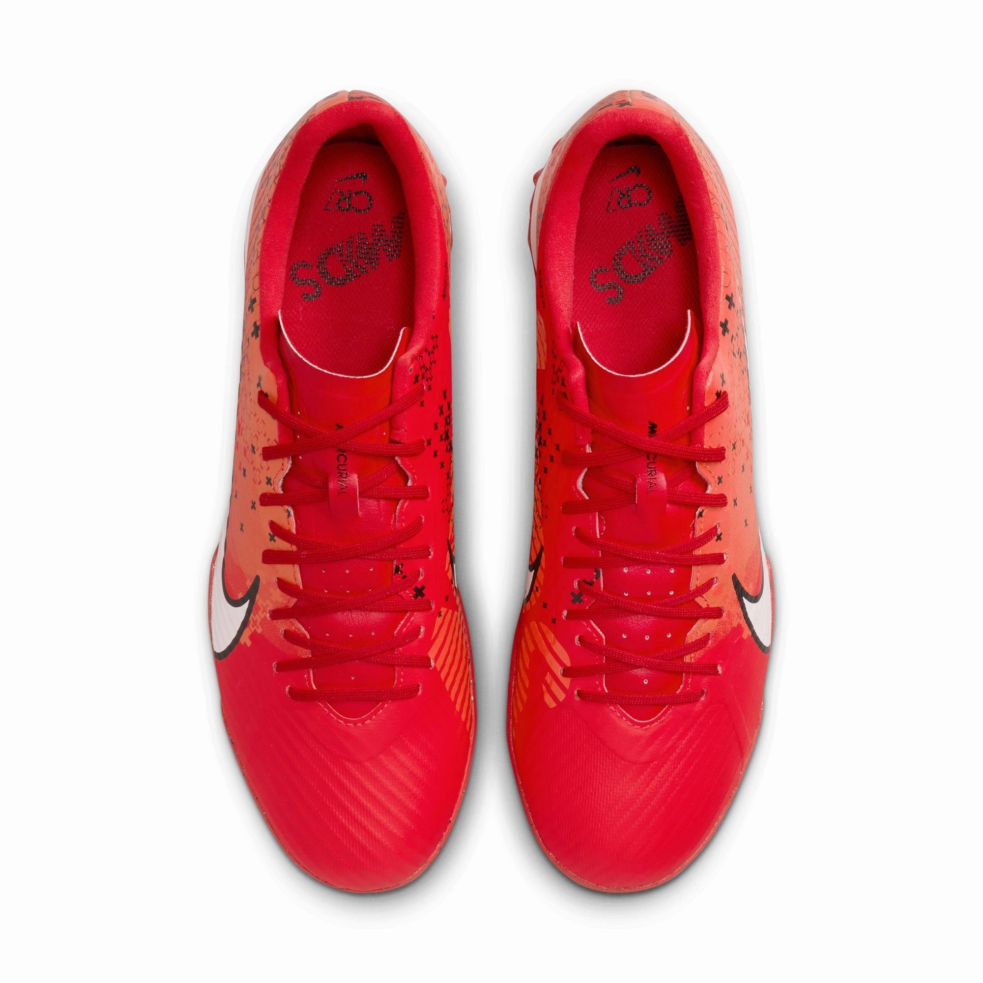 nylon plate LightweightConstruction Nike Zoom Mercurial Vapor 15 Academy Mercurial Dream Speed TF Turf Shoes - LT Crimson/Pale Ivory- Bright Mandarin
