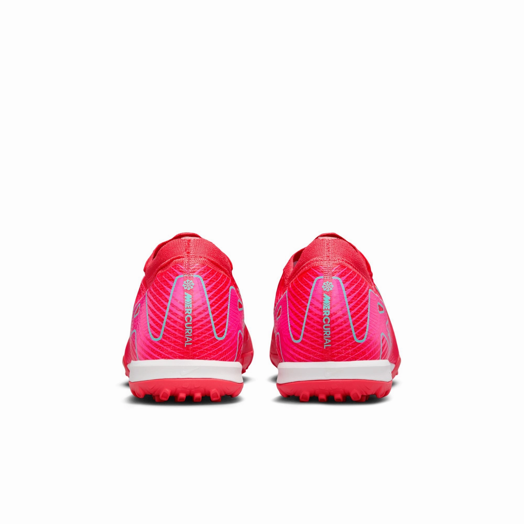 running on sand HighVisibility Nike Zoom Mercurial Vapor 16 Pro TF Turf Soccer Shoes - Ember Glow/Aurora Green