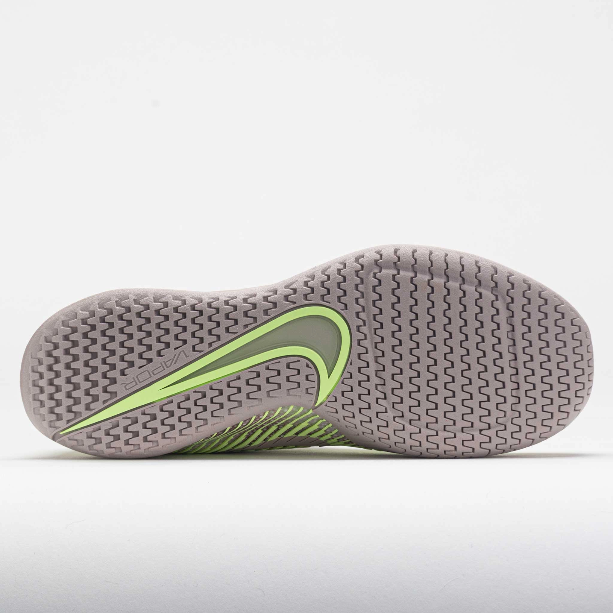 Nike Zoom Vapor 11 Premium Women's  Phantom/Barely Volt running in a subway station area shoes badminton shoes