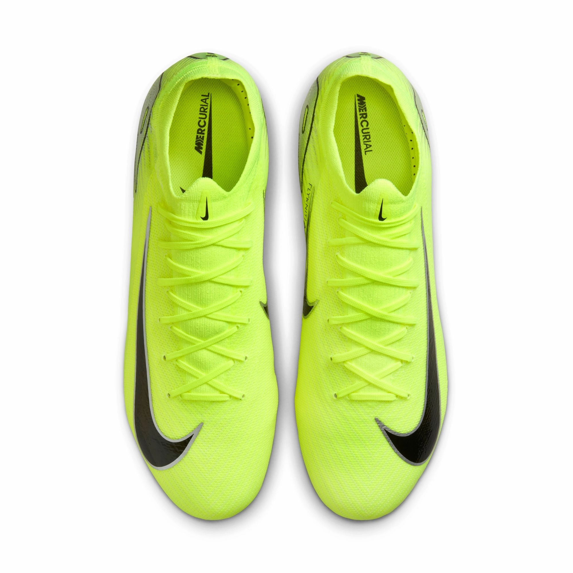 Leg support Nike Zoom Vapor Pro FG/MG Firm Ground Soccer Shoes - Metallic Silver/Volt Black
