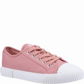 Hush Puppies Brooke Canvas Trainer Sturdy Construction