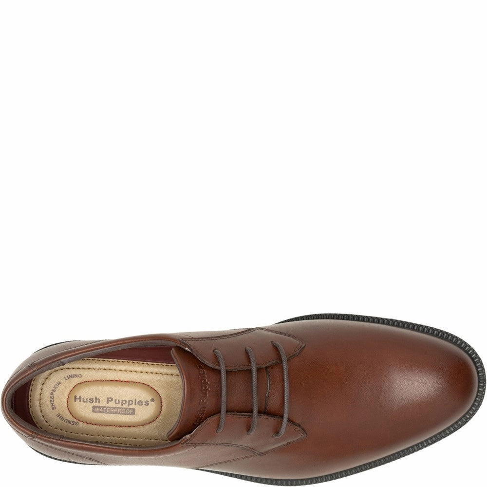 Hush Puppies Banker Shoe Out And Go Crisp Finish