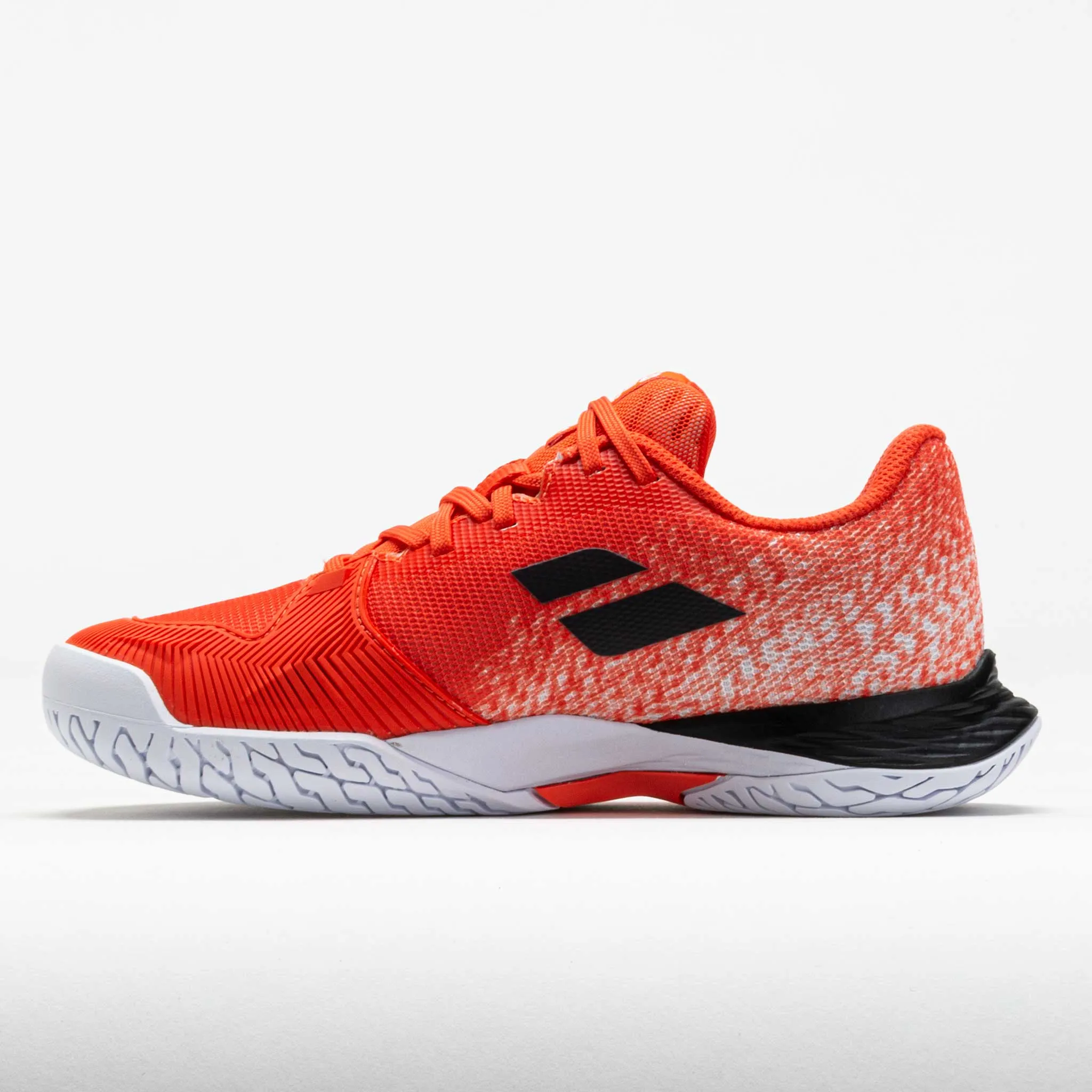 single - density midsole shoes cross - training ability Babolat Jet Mach 3 Junior  Strike/Red White