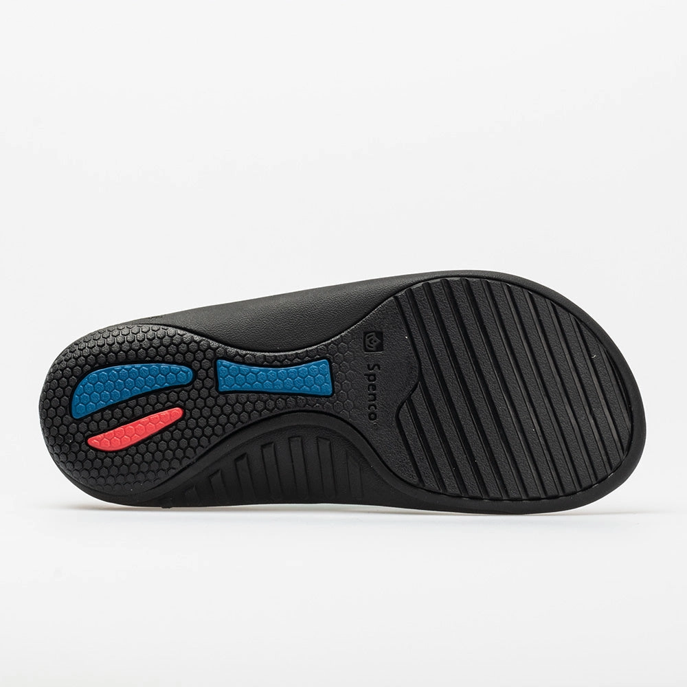 Spenco Pure Men's  Ash running in a rural area shoes