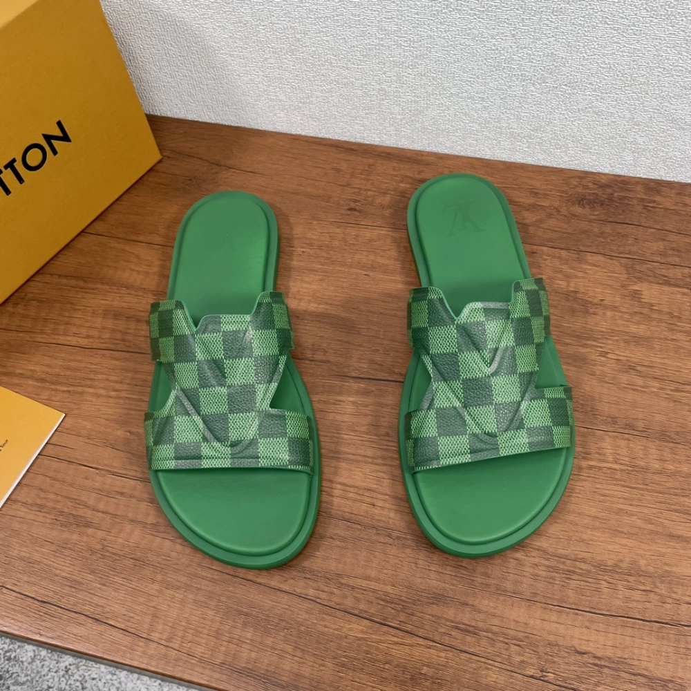 Oasis Mule Green Designer Slides & Sandals for Men Versatile Style