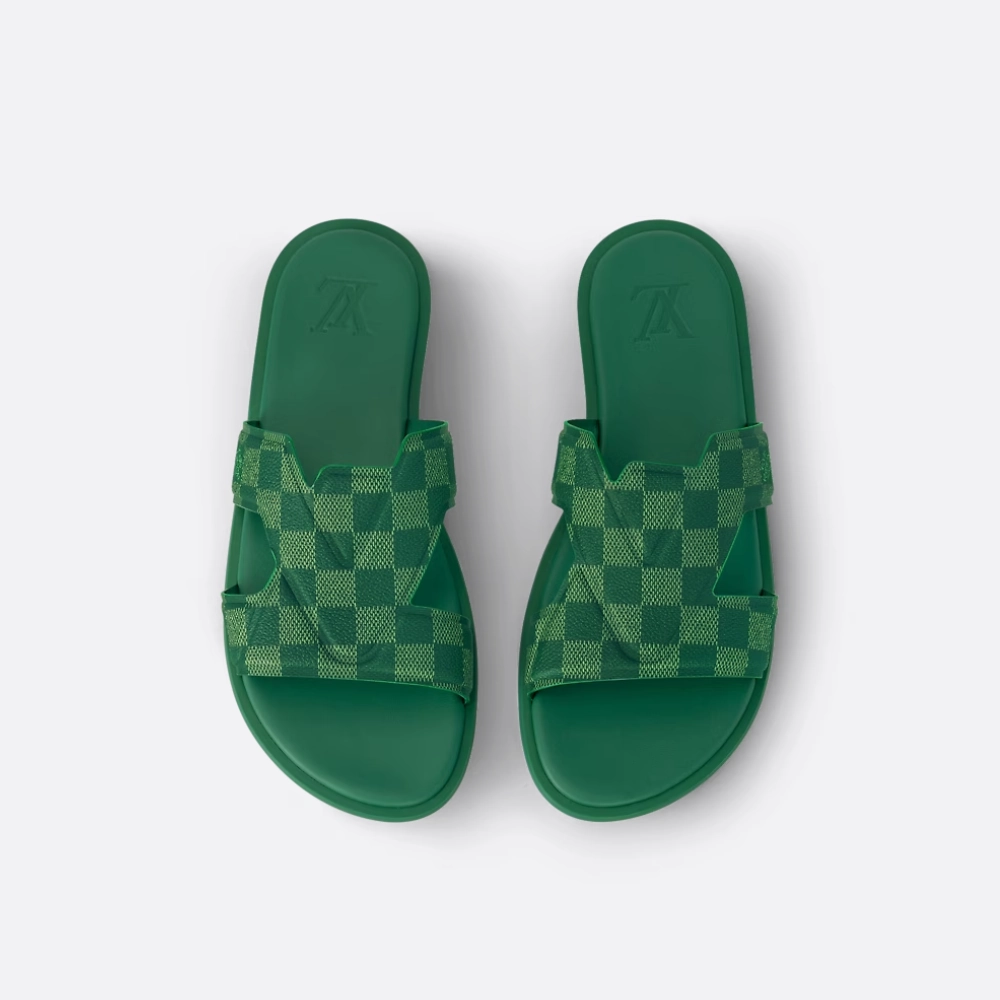 Elegant Look Oasis Mule Green Designer Slides & Sandals for Men