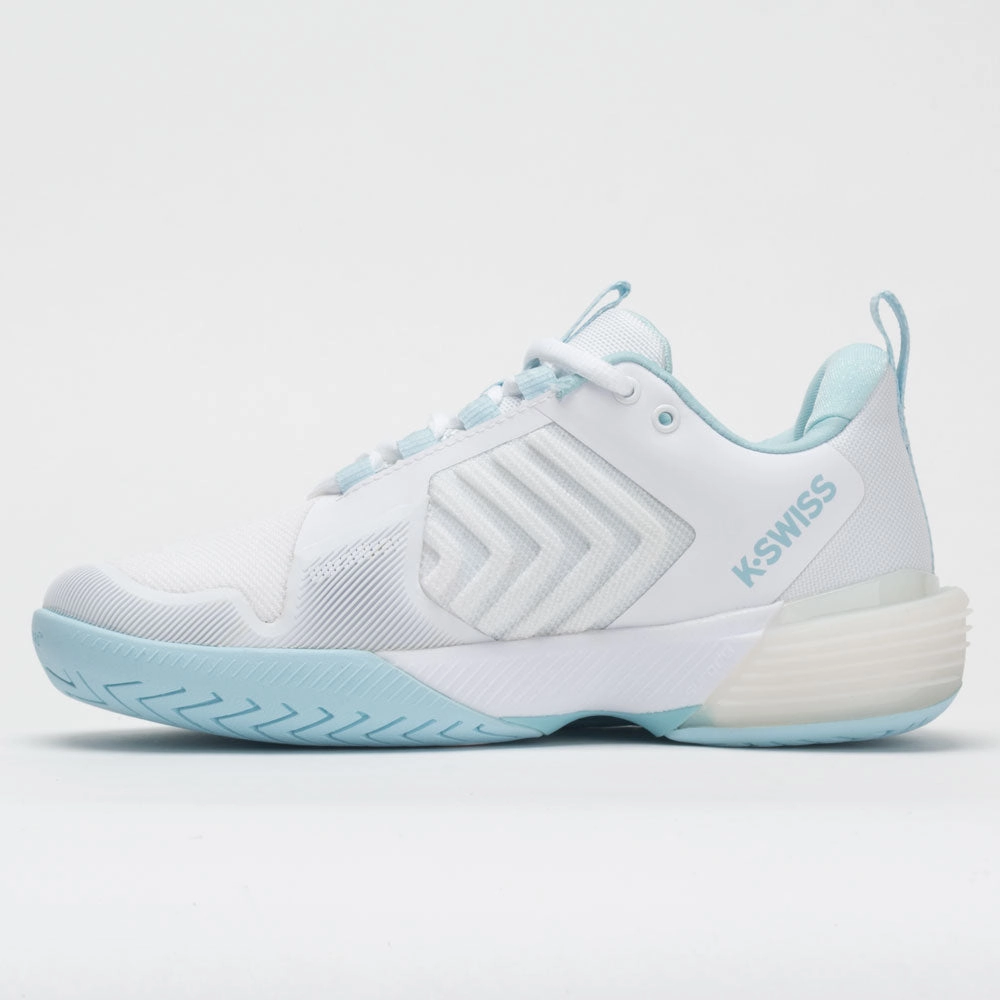 SoftInterior K-Swiss Ultrashot 3 Women's  White/Blue Glow