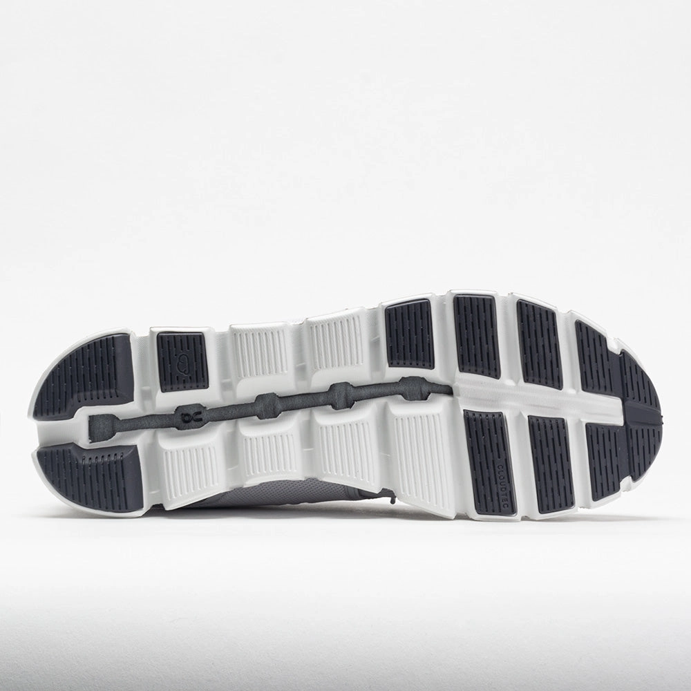 mesh - lining shoes marathoning running gear On Cloud 5 Men's  Glacier/White