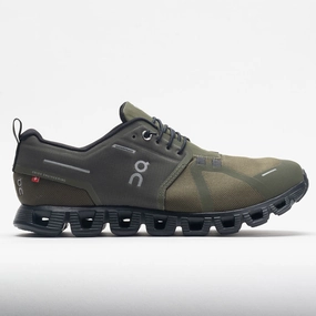 On Cloud 5 Waterproof Men's  Olive/Black pattern fair - themed running shoes