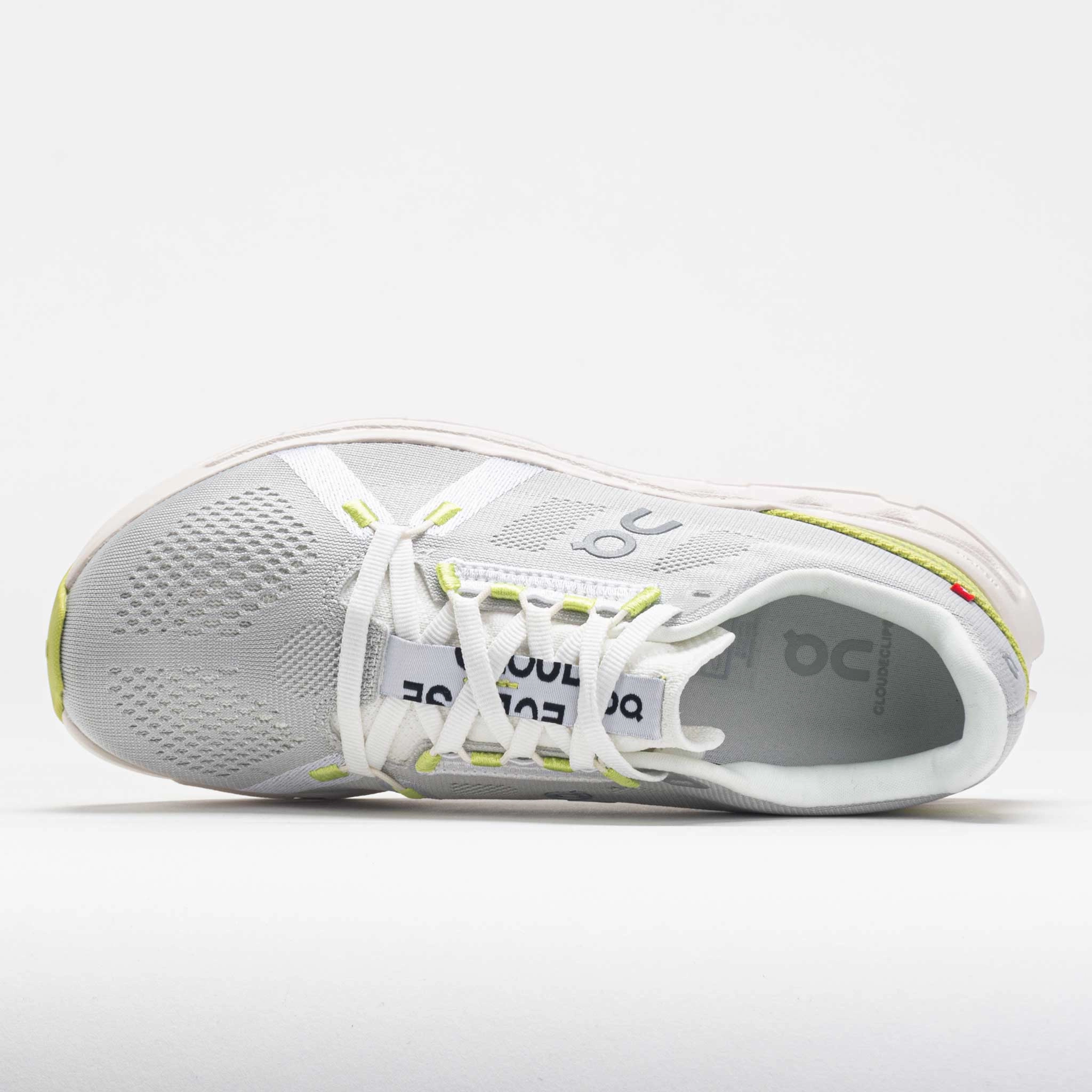 On Cloudeclipse Women's  White/Sand certified removable footbed shoes