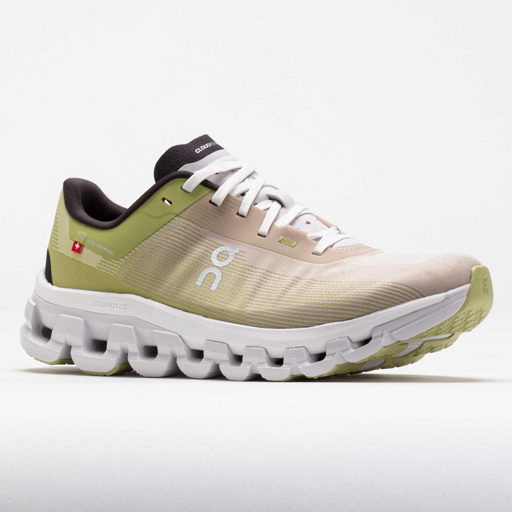 On Cloudflow 4 Men's  Zest/Frost Comfortable toe box