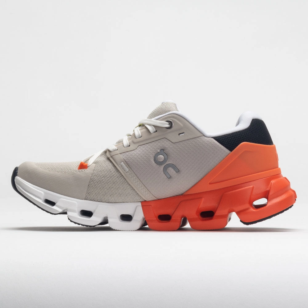 On Cloudflyer 4 Women's  Sand/Flame All-Purpose Cushioning Anaerobic exercise