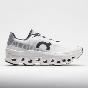 narrow - fit running option On Cloudmonster Men's  Undyed White/White