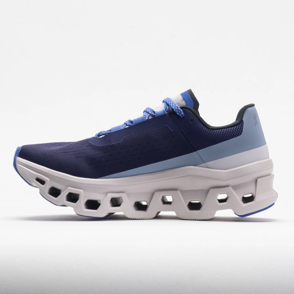 Sweat - wicking machine - washable upper shoes On Cloudmonster Women's  Acai/Lavender