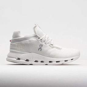 footgear for jogging On Cloudnova Women's  Undyed White/White