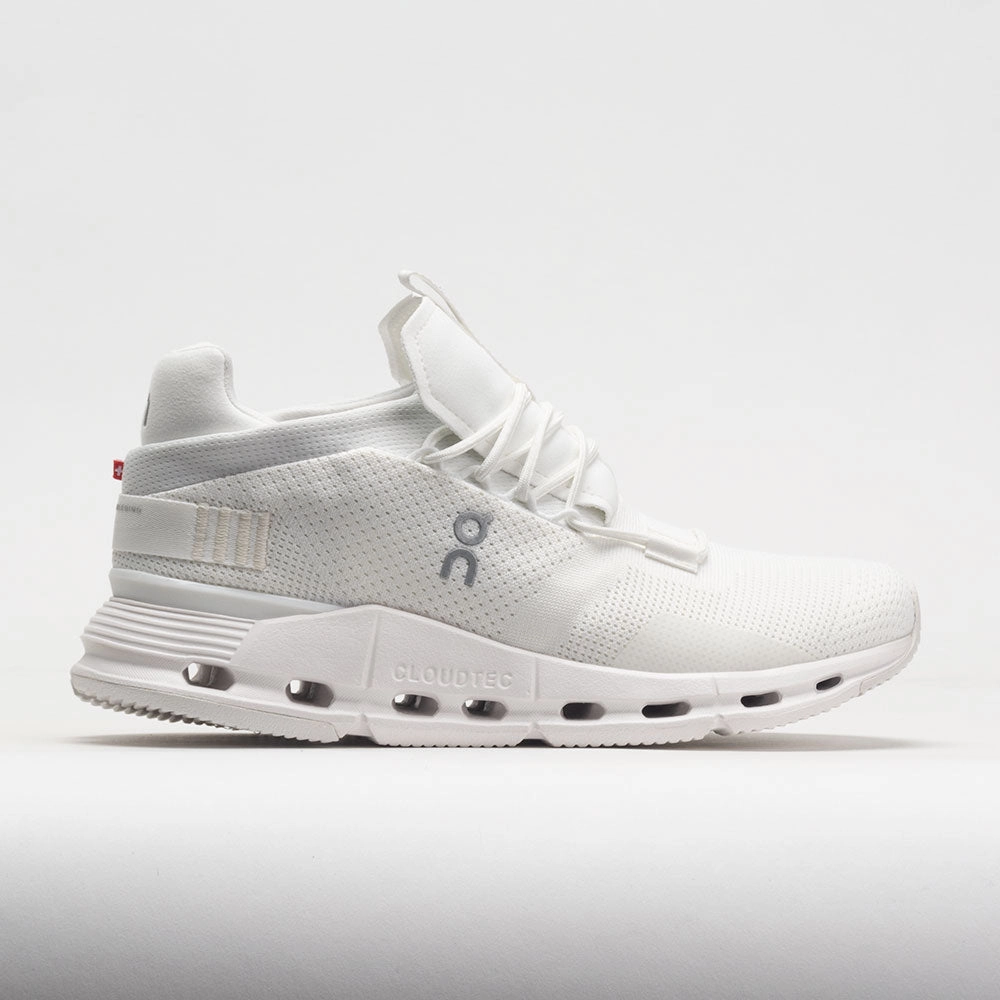 footgear for jogging On Cloudnova Women's  Undyed White/White