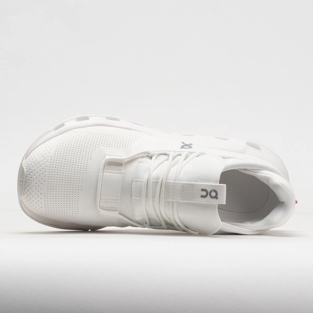 solid colored shoes Fast Motion On Cloudnova Women's  Undyed White/White