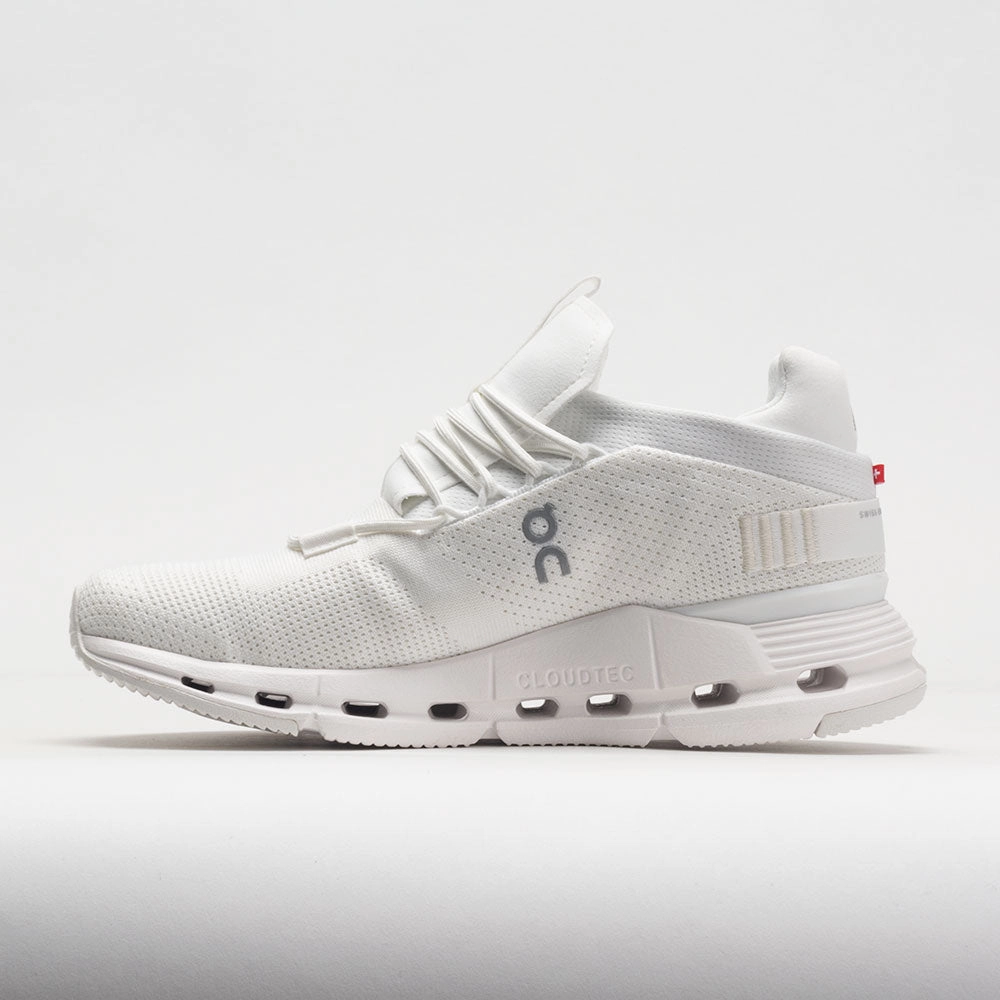 On Cloudnova Women's  Undyed White/White non-slip Wear resistant