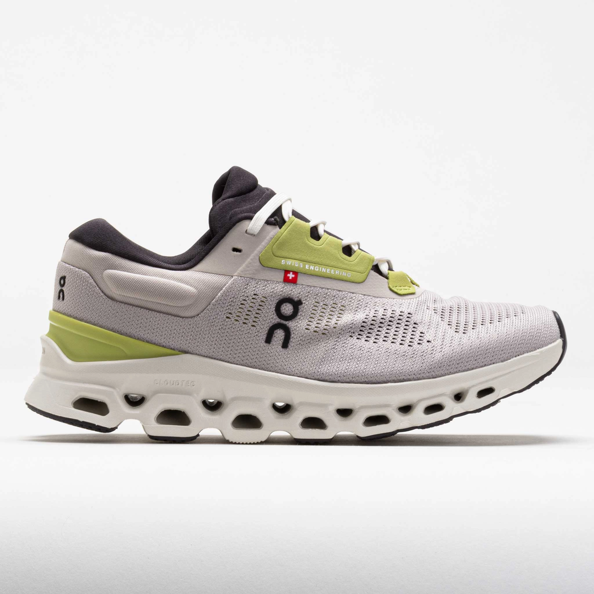 Printed patterns camouflage running shoes On Cloudstratus 3 Men's  Pearl/Ivory