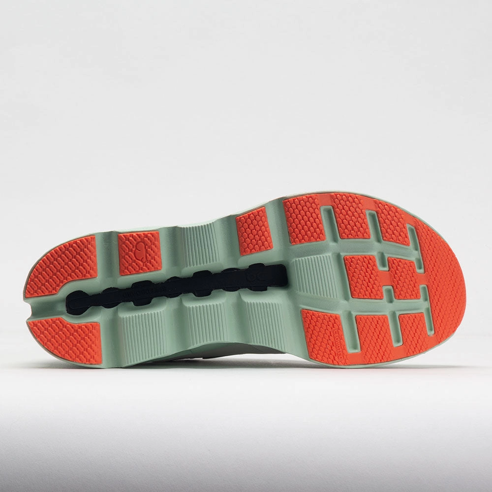 On Cloudstratus Men's  Undyed White/Creek running in a big city shoes