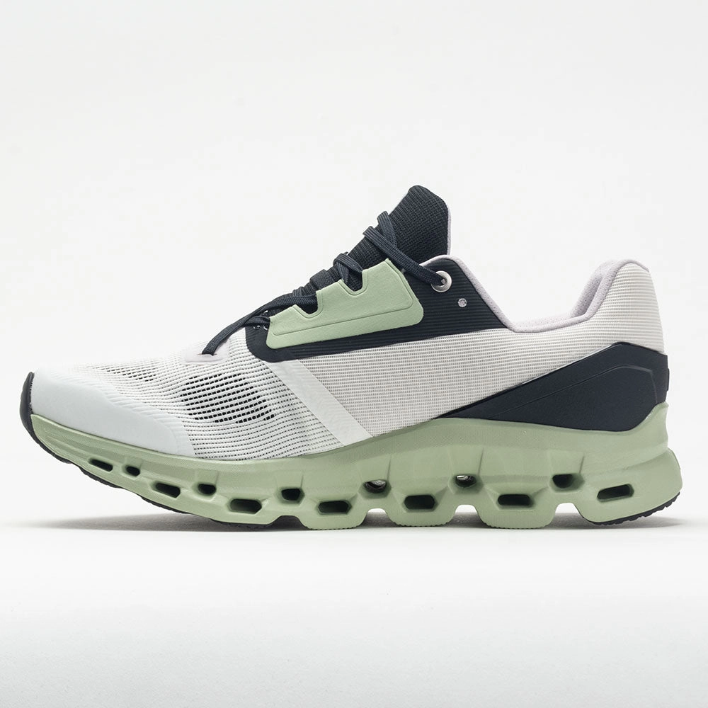 On Cloudstratus Men's  White/Black running for corporate events Anti Bacterial