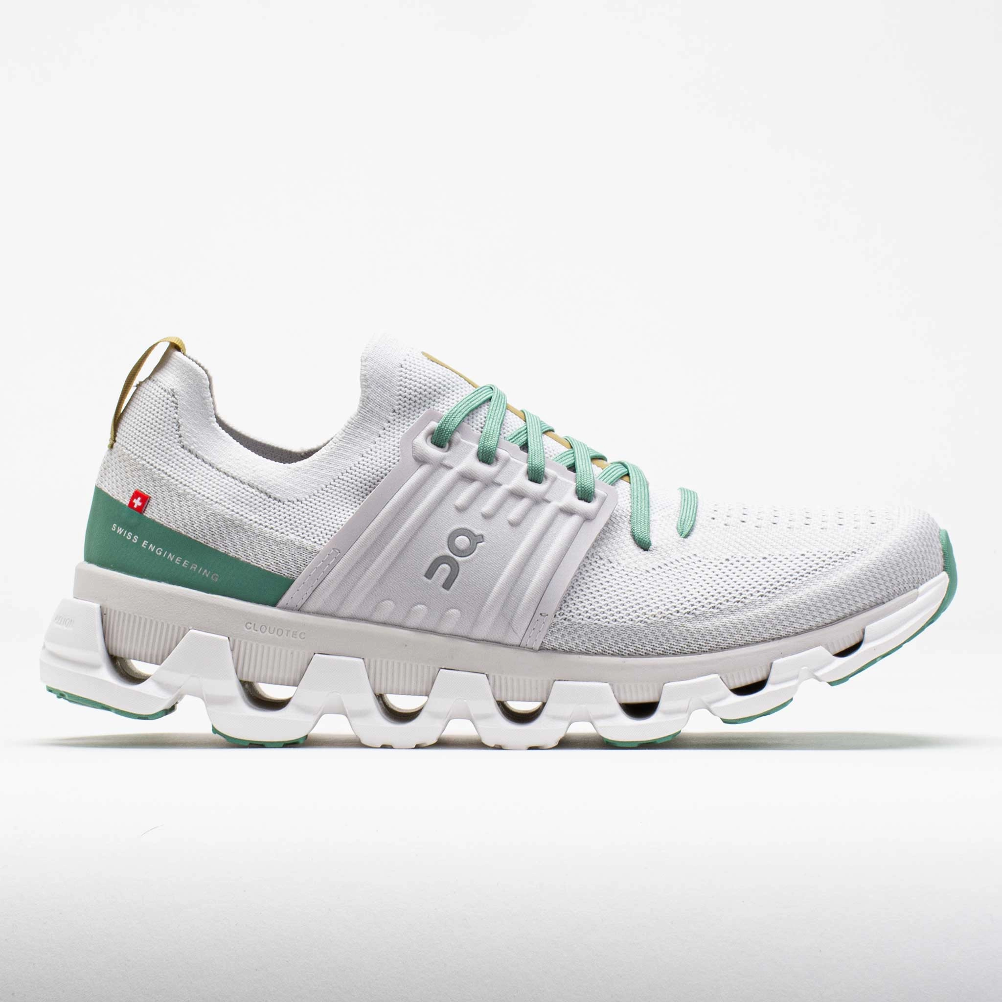 On Cloudswift 3 Men's  White/Green running for adventure