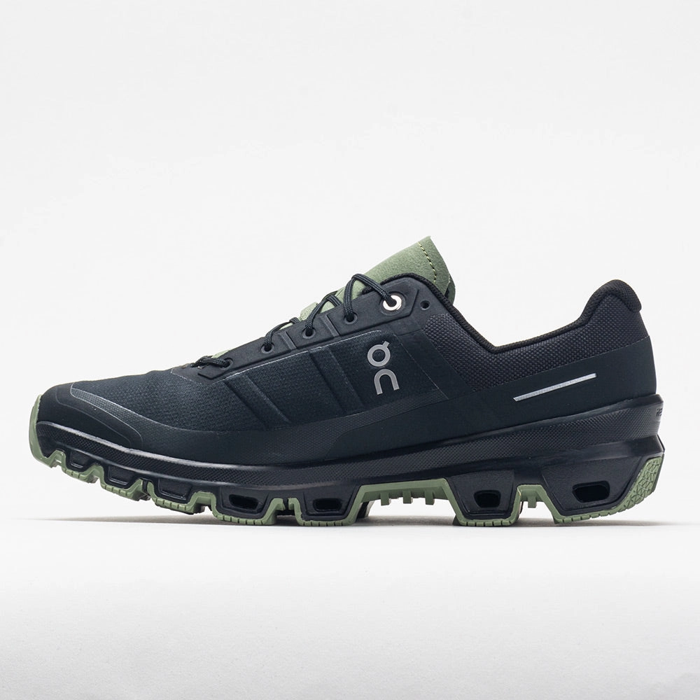 On Cloudventure Men's  Black/Reseda Maximum Flex Downhill running