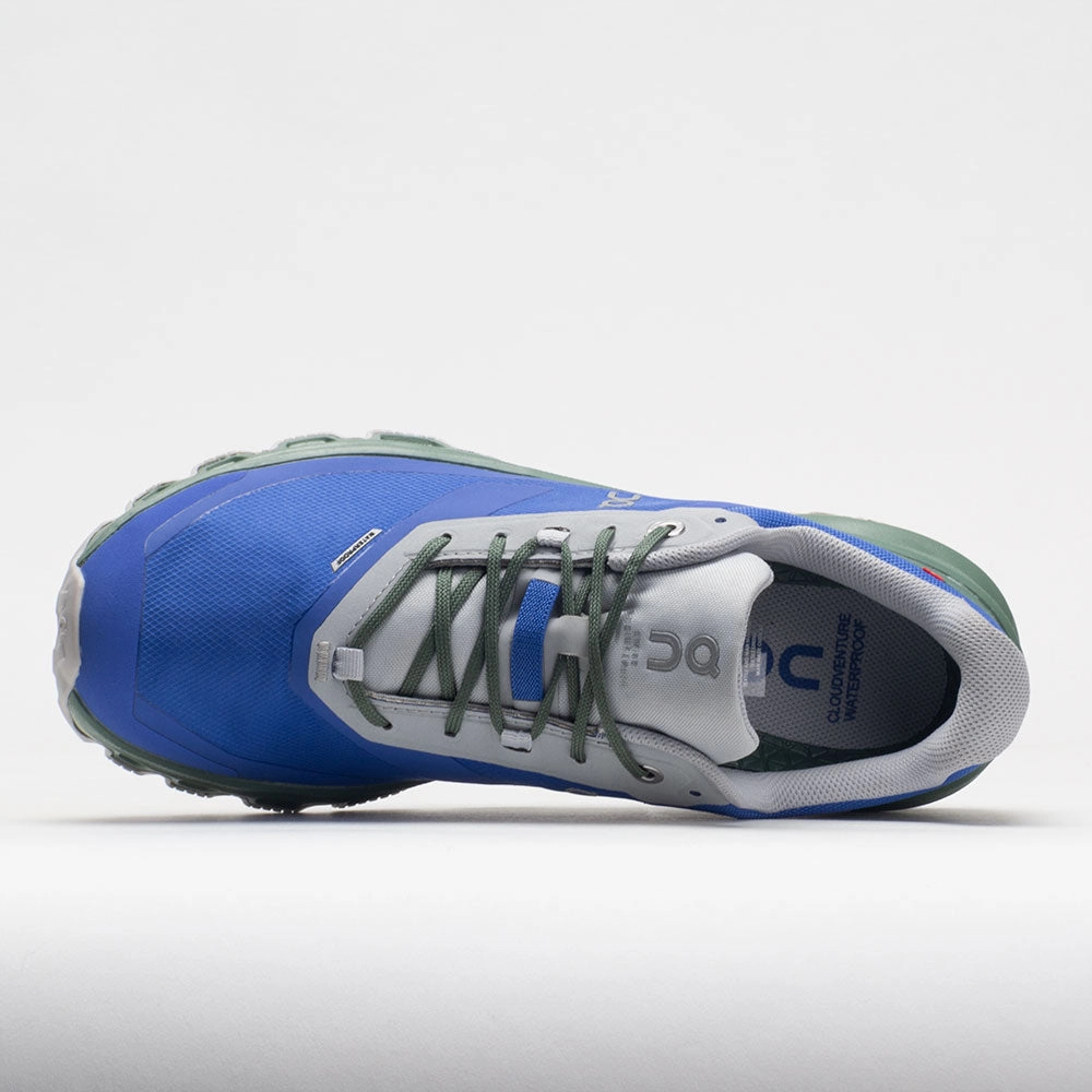 outdoor adventurers water - resistant running option On Cloudventure Waterproof Men's  Cobalt/Ivy
