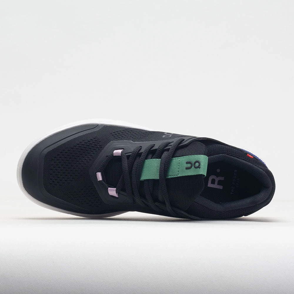 running in cold weather shoes non - marking On The Roger Spin Women's  Black/Indigo