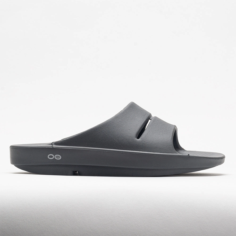 bumpy ride shoe adaptability OOFOS OOahh Men's  Slate
