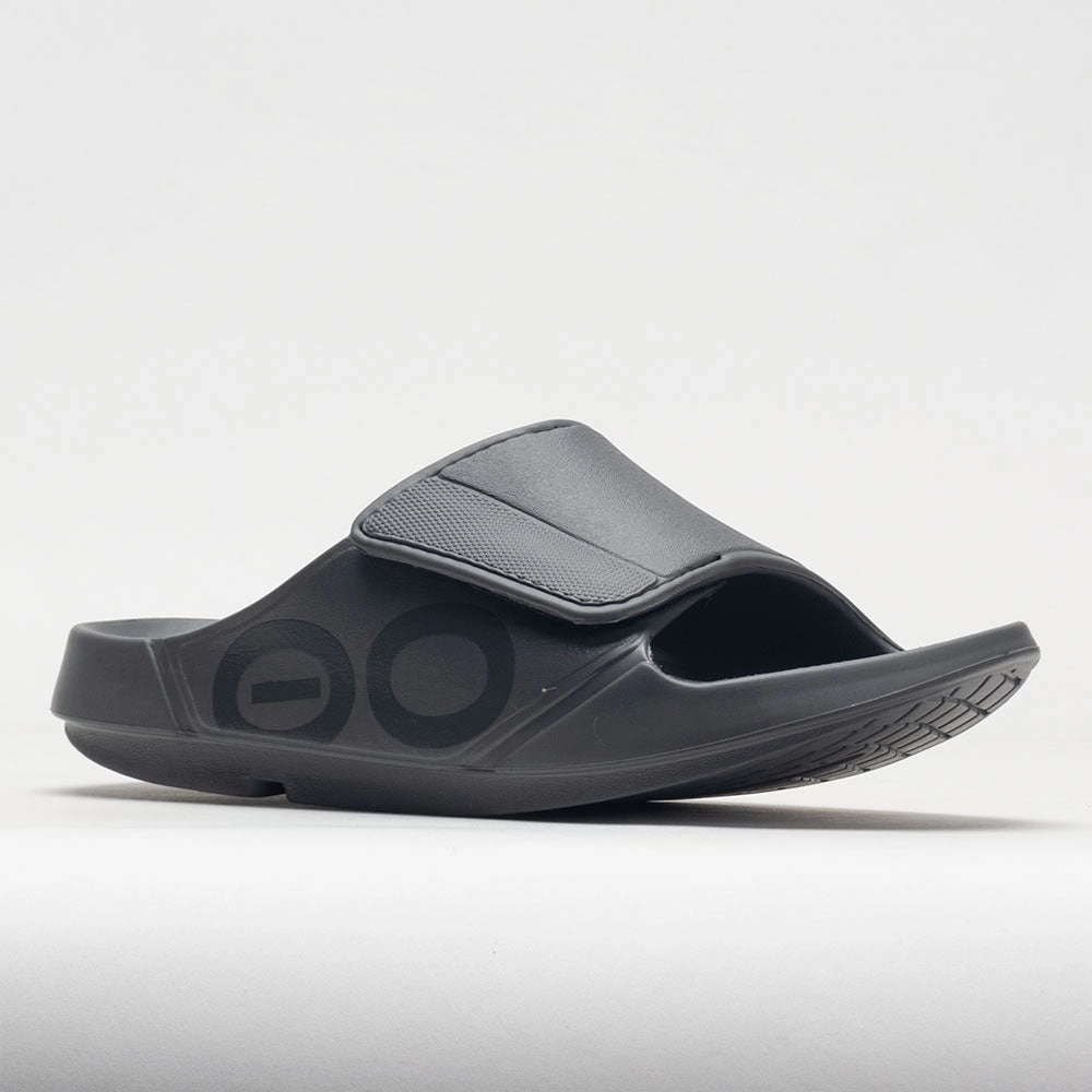 workout footwear OOFOS OOahh Sport Flex Men's  Slate