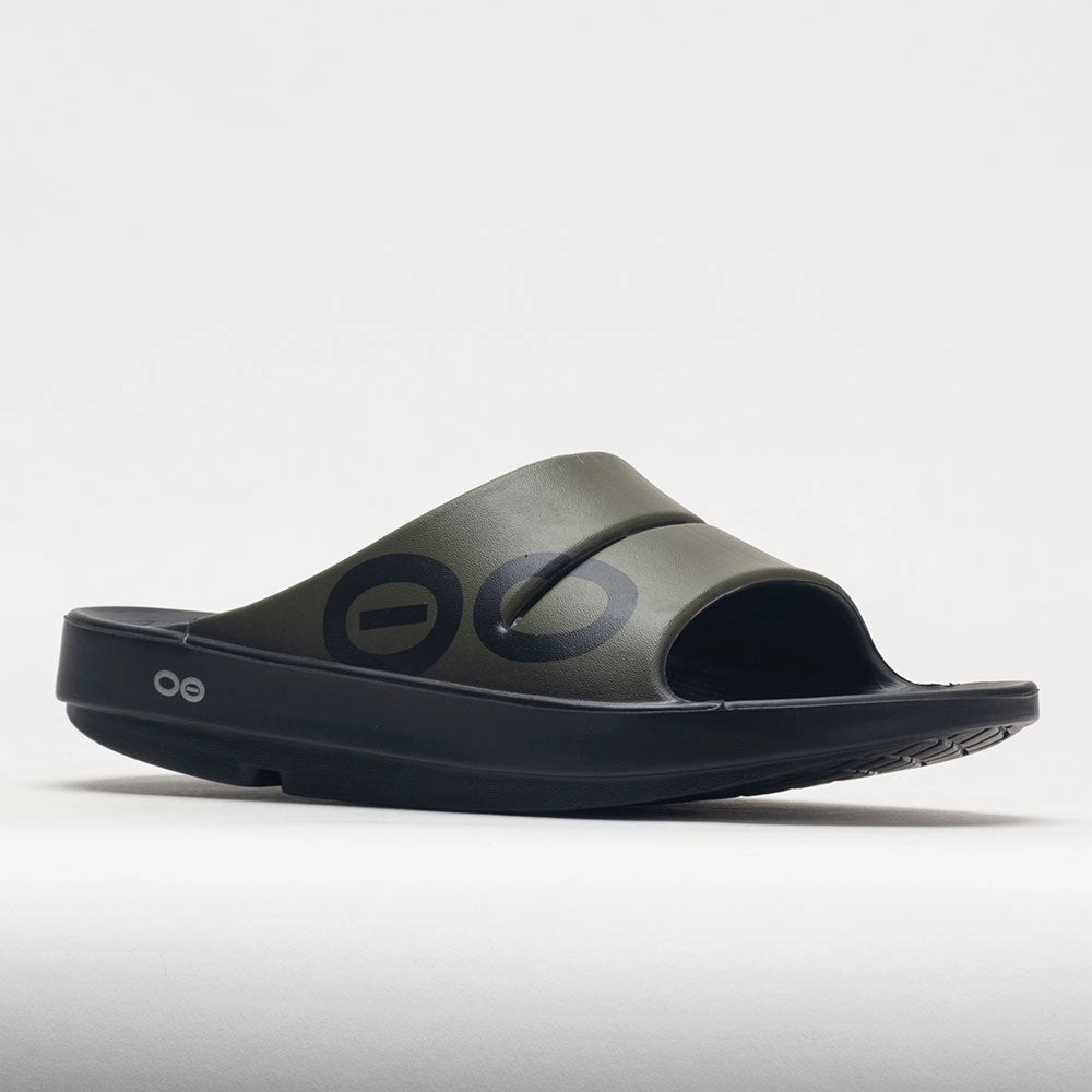 OOFOS OOahh Sport Men's  Tactical Green inauguration - themed running option