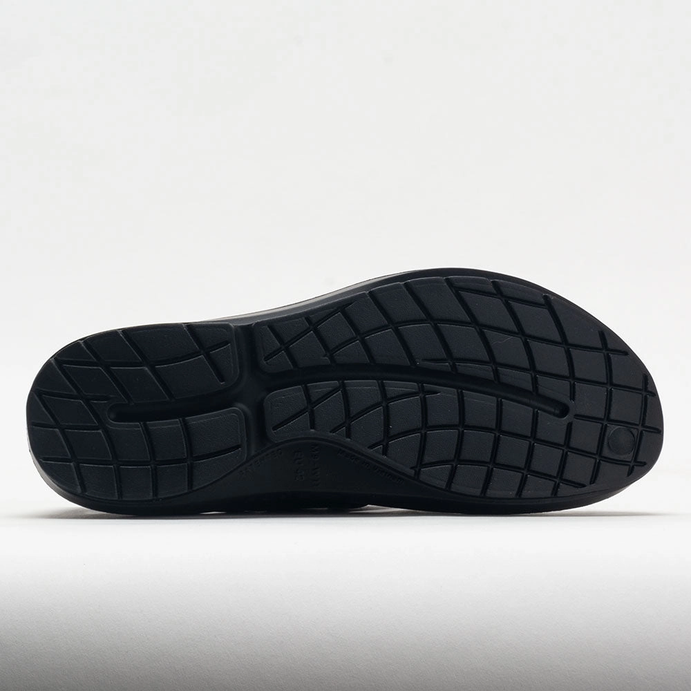 eco - friendly material shoes work - out shoes OOFOS OOcandoo Men's  Black
