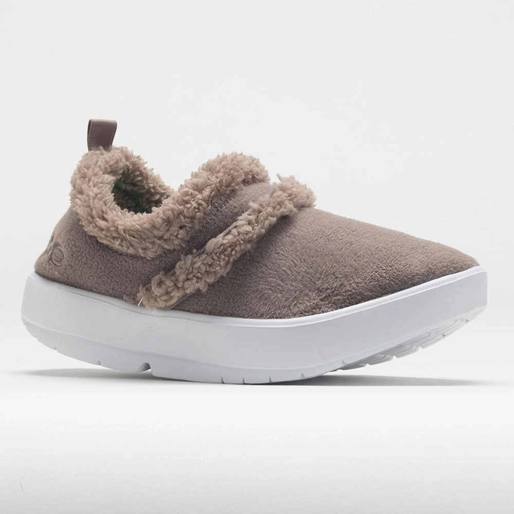 OOFOS OOcoozie Low Women's  Chocolate running for a form of meditation pre - race running